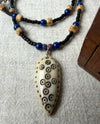 Lapis Shaman Pendant Necklace