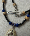 Lapis Shaman Pendant Necklace
